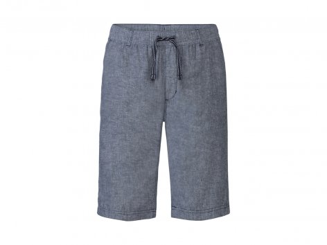 Bermuda in lino da uomo