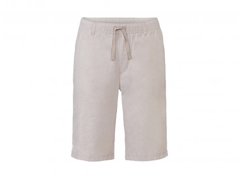 Bermuda in lino da uomo