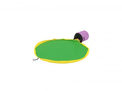 Cesto con coperta per giochi