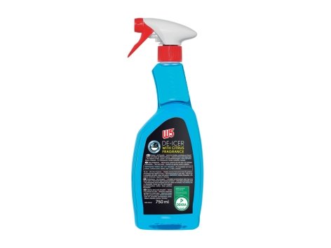 Spray antighiaccio per vetri auto
