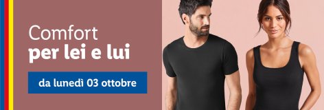 Intimo - Offerte valide da lun 03 ottobre 2022