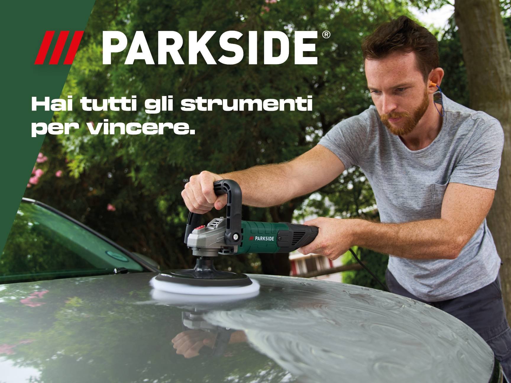 Prenditi cura della tua auto con Parkside®