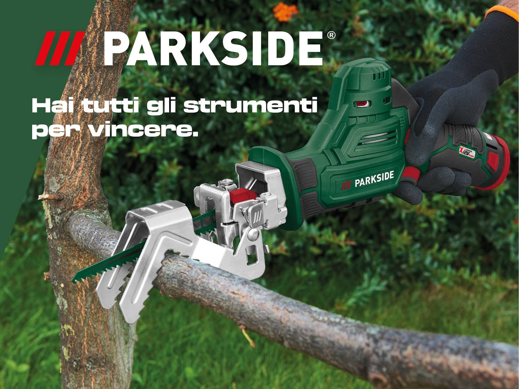 Prenditi cura del tuo giardino con Parkside®