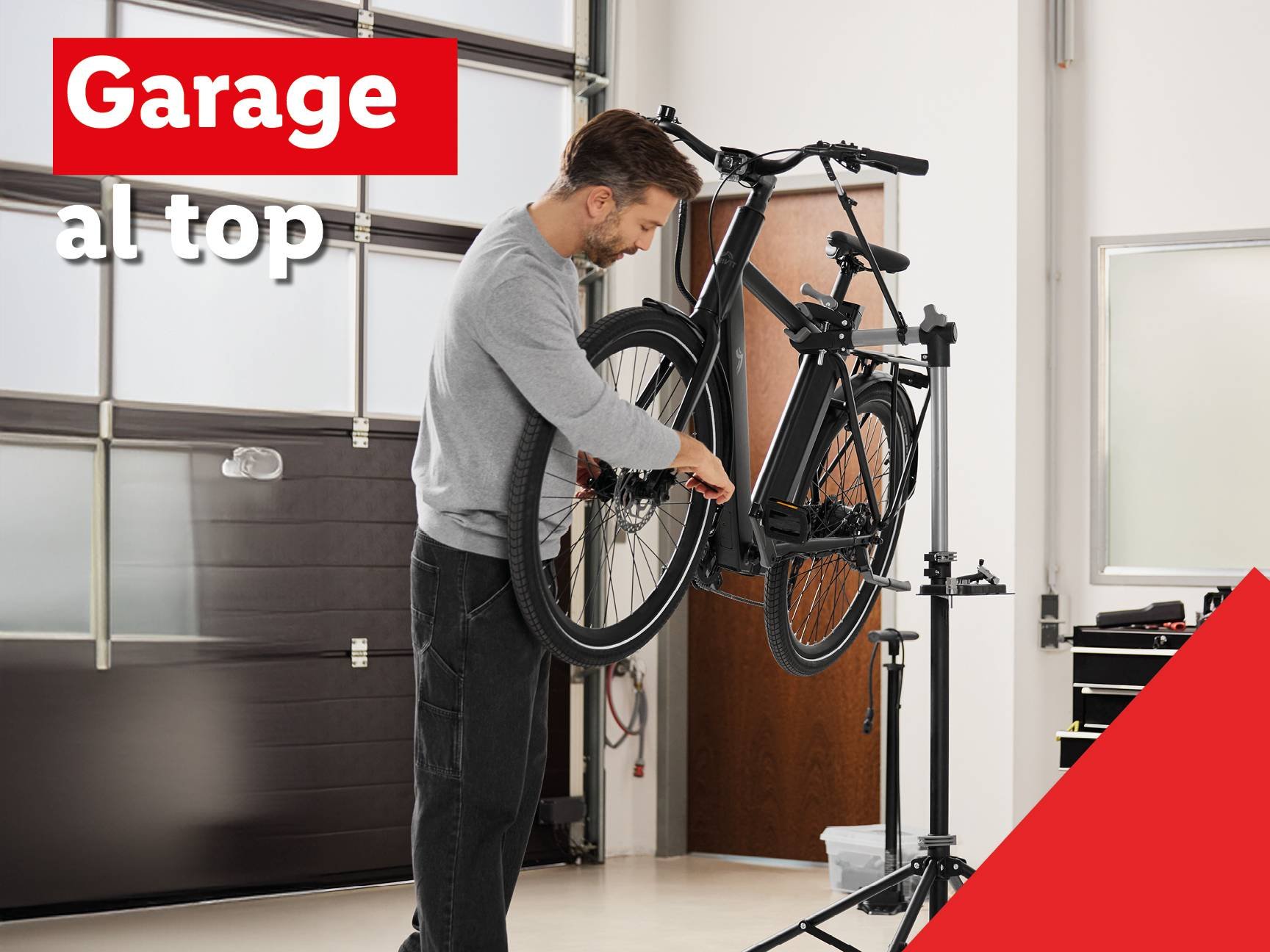 Garage al top