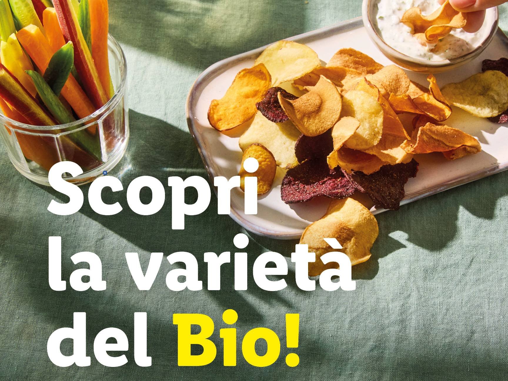 Scopri la varietà del Bio!