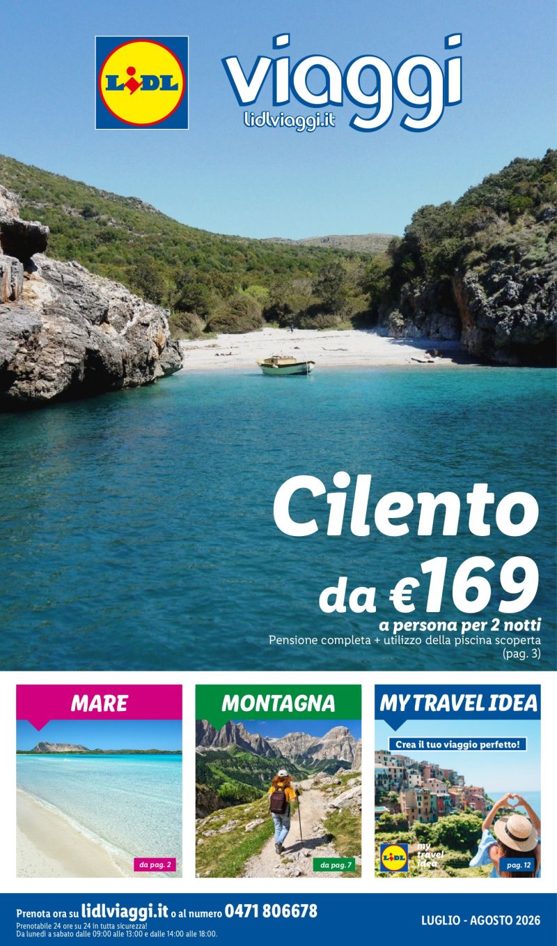 Pagina 1 del volantino I viaggi del mese
