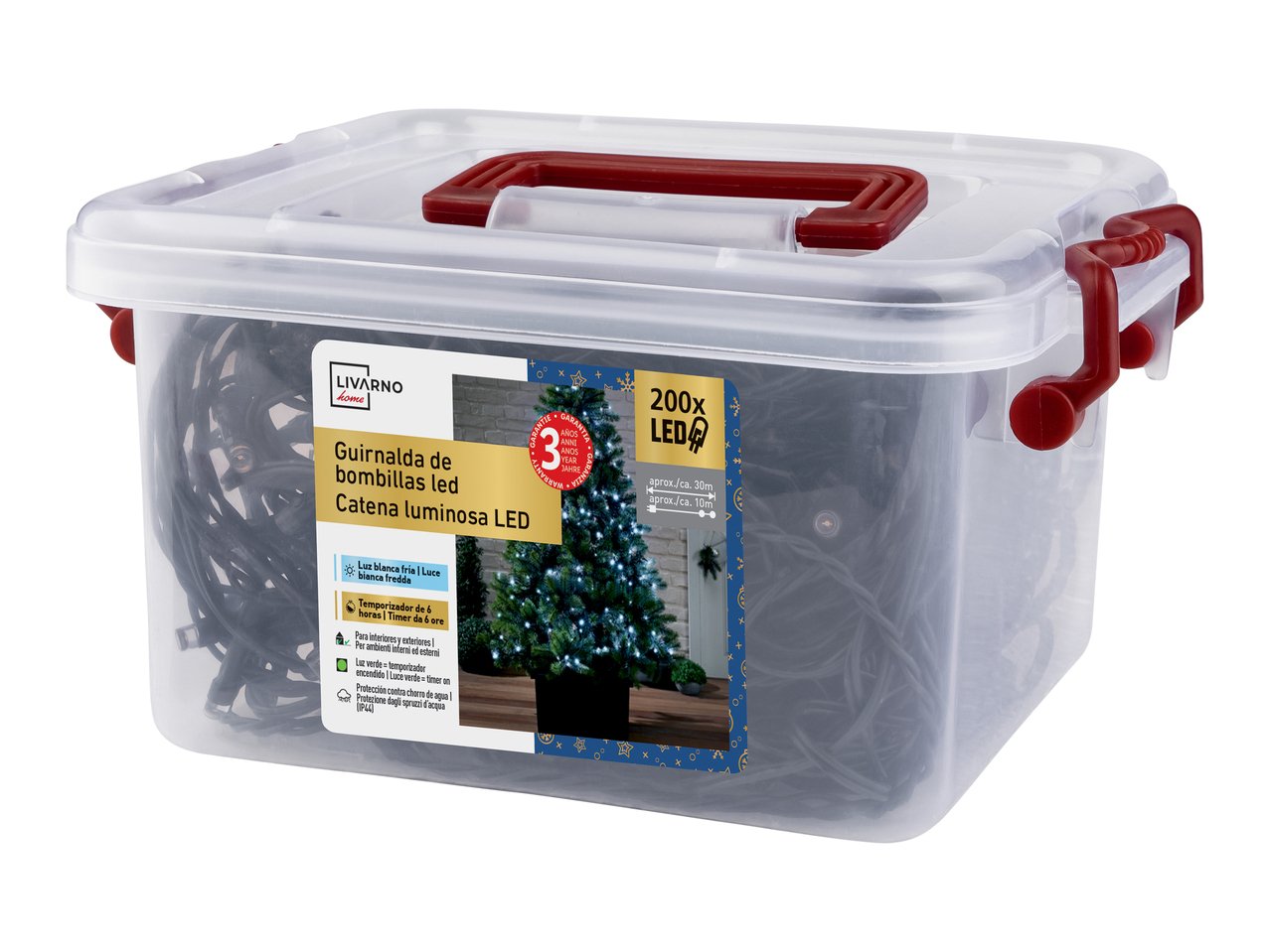 Catena luminosa 180 o 200 LED