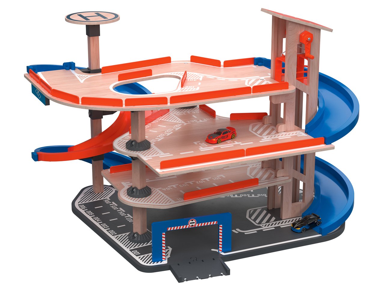 Set parcheggio multipiano