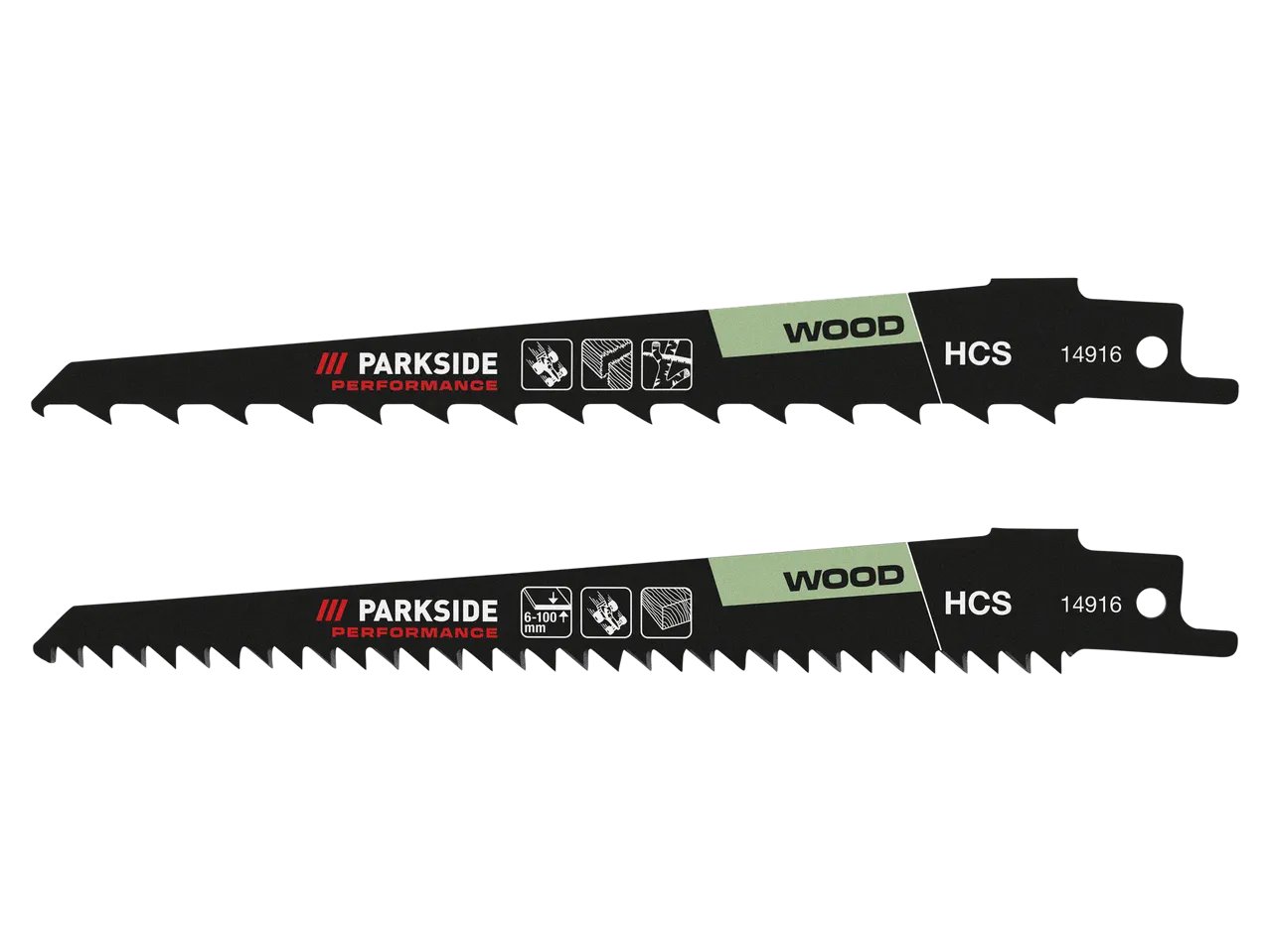 Set lame per seghetto elettrico, 2 pezzi