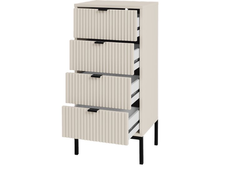 Mobiletto con 4 cassetti