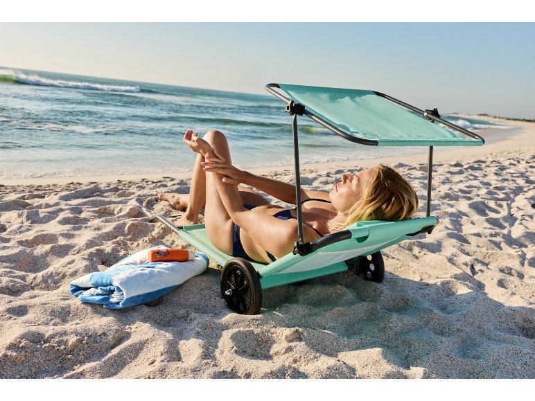 Sdraio trolley da spiaggia