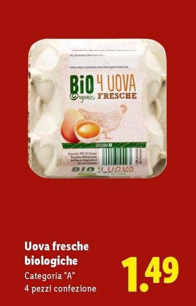 Uova Fresche Biologiche