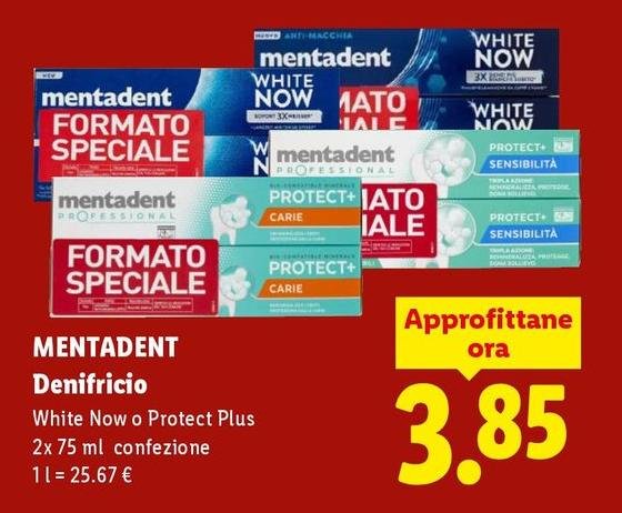 Mentadent - Dentifricio