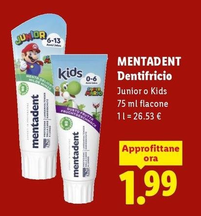 Mentadent - Dentifricio
