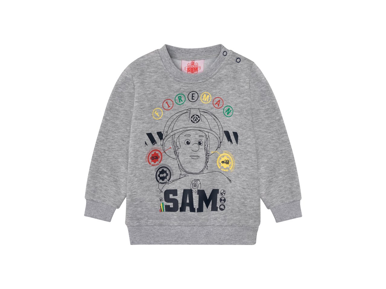Felpa da bambino  "Sam il Pompiere, Paw Patrol, Batman"