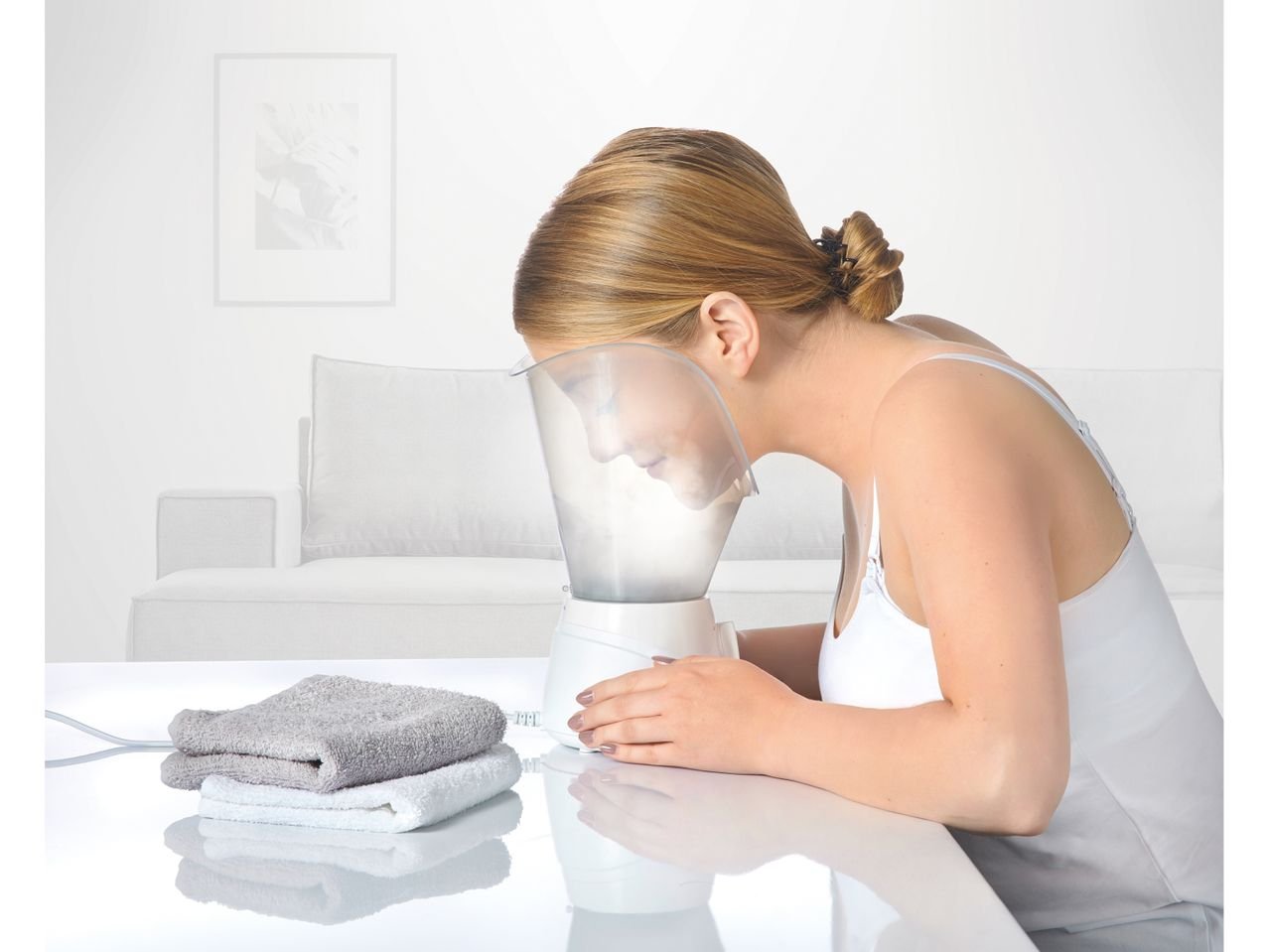 Sauna per il viso