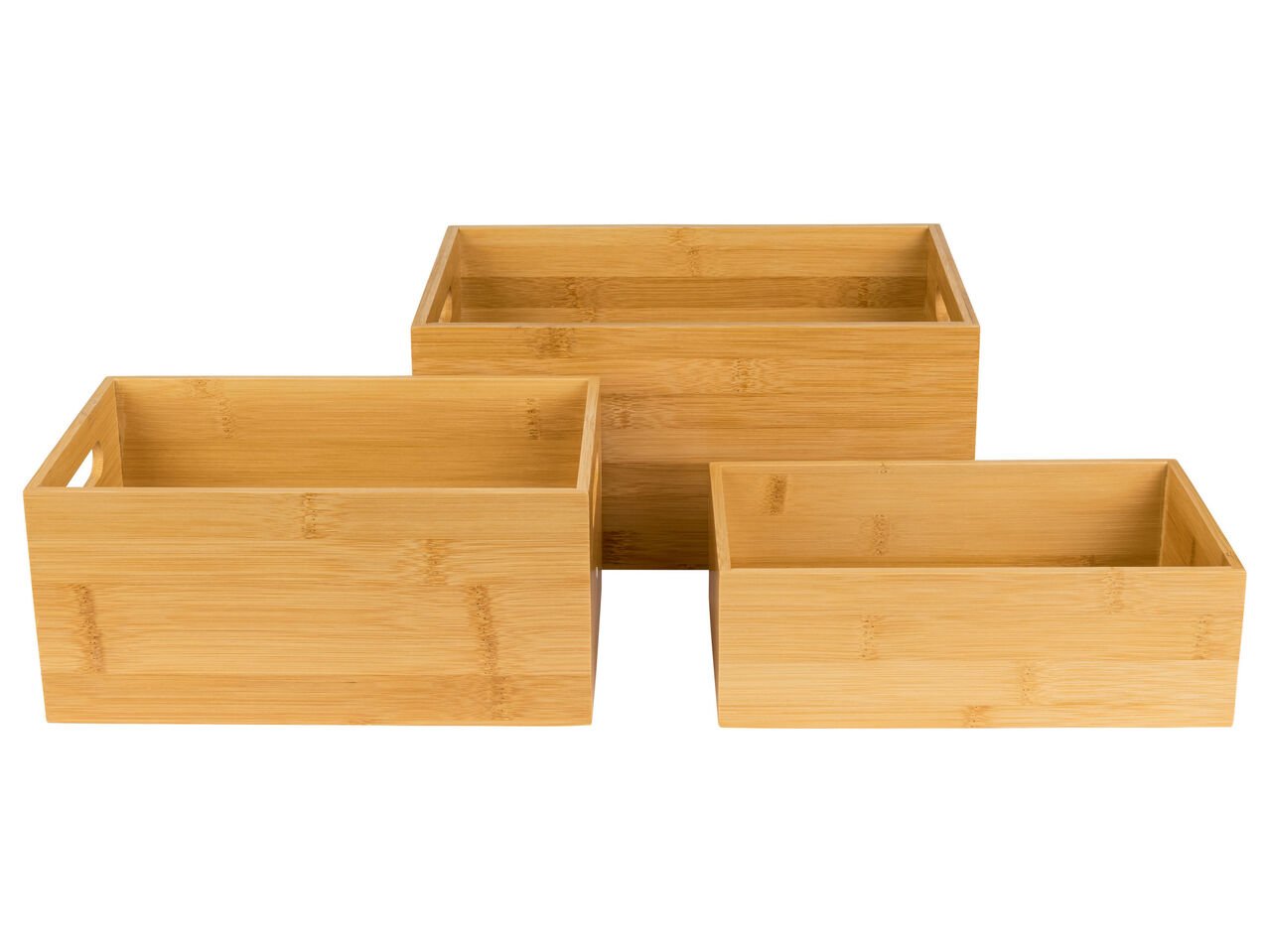 Box portaoggetti in bambù