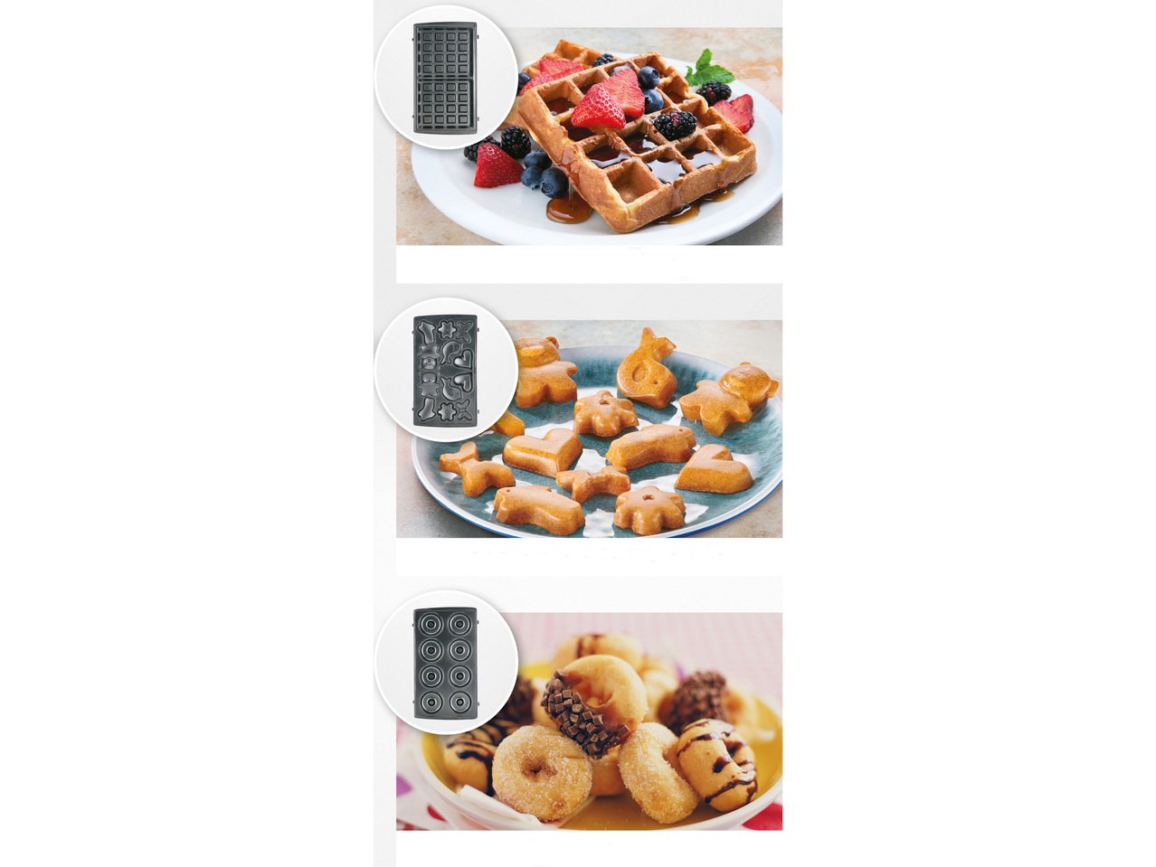 Piastra per waffel