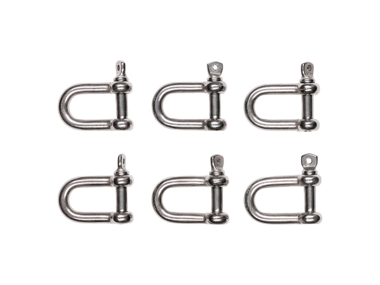 Set moschettoni o grilli a vite