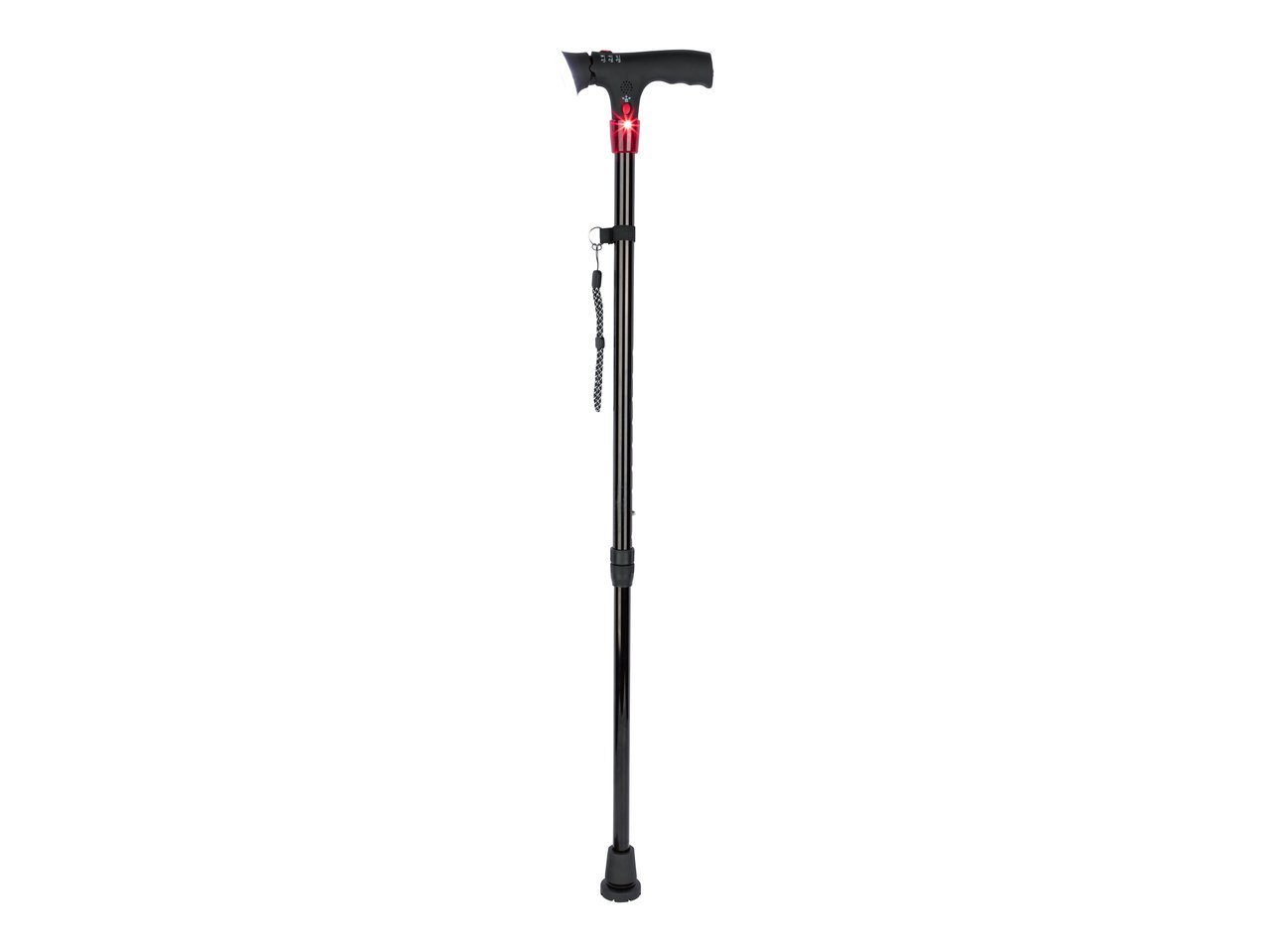 Bastone da passeggio con luce LED e allarme