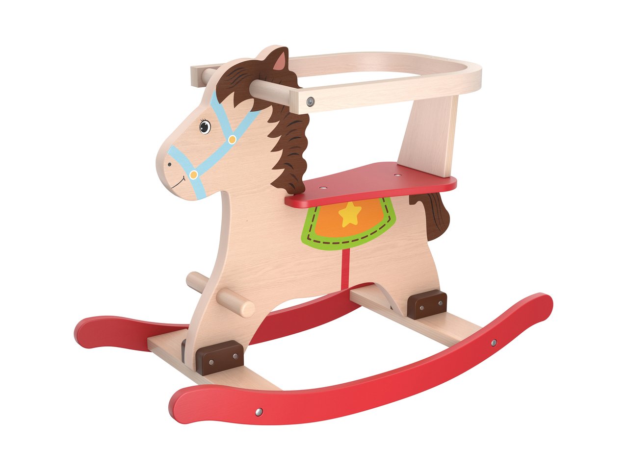 Triciclo, cavallo a dondolo o carrello primi passi in legno