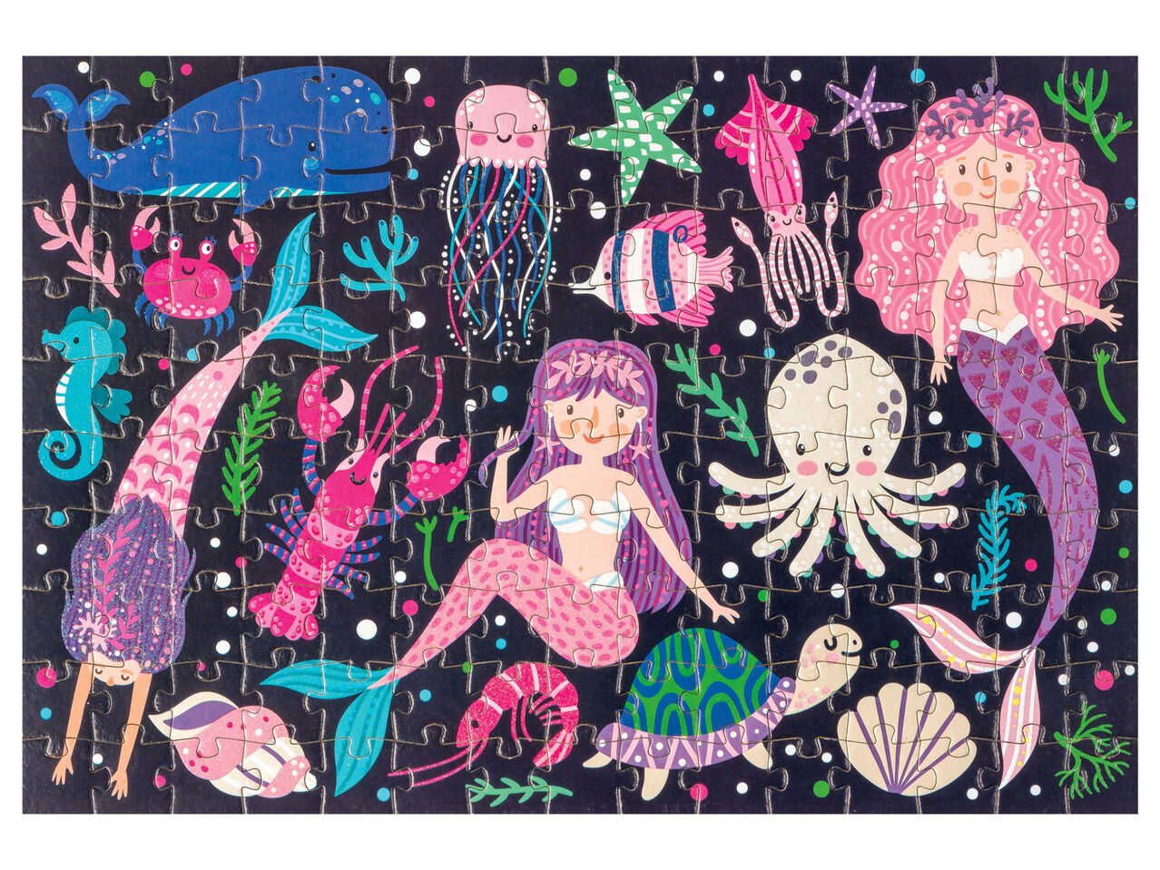 Puzzle da colorare