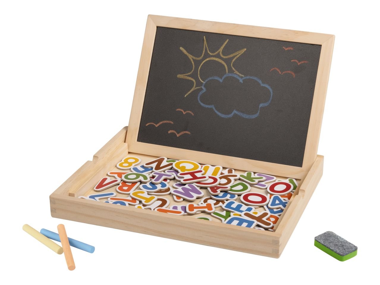 Scatola magnetica o gioco con scomparti da chiudere