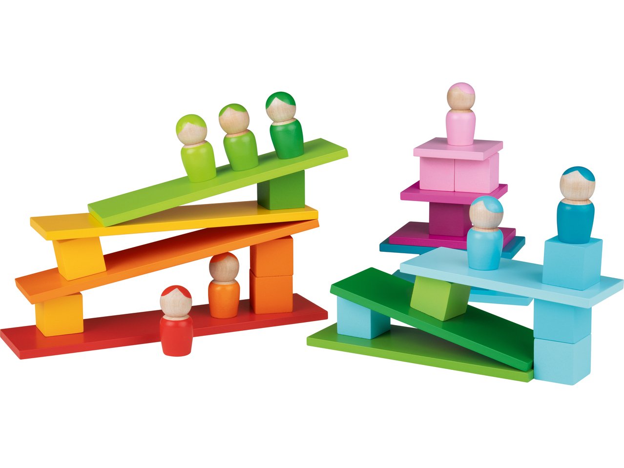 Gioco Montessori "Regoli, figure o puzzle"