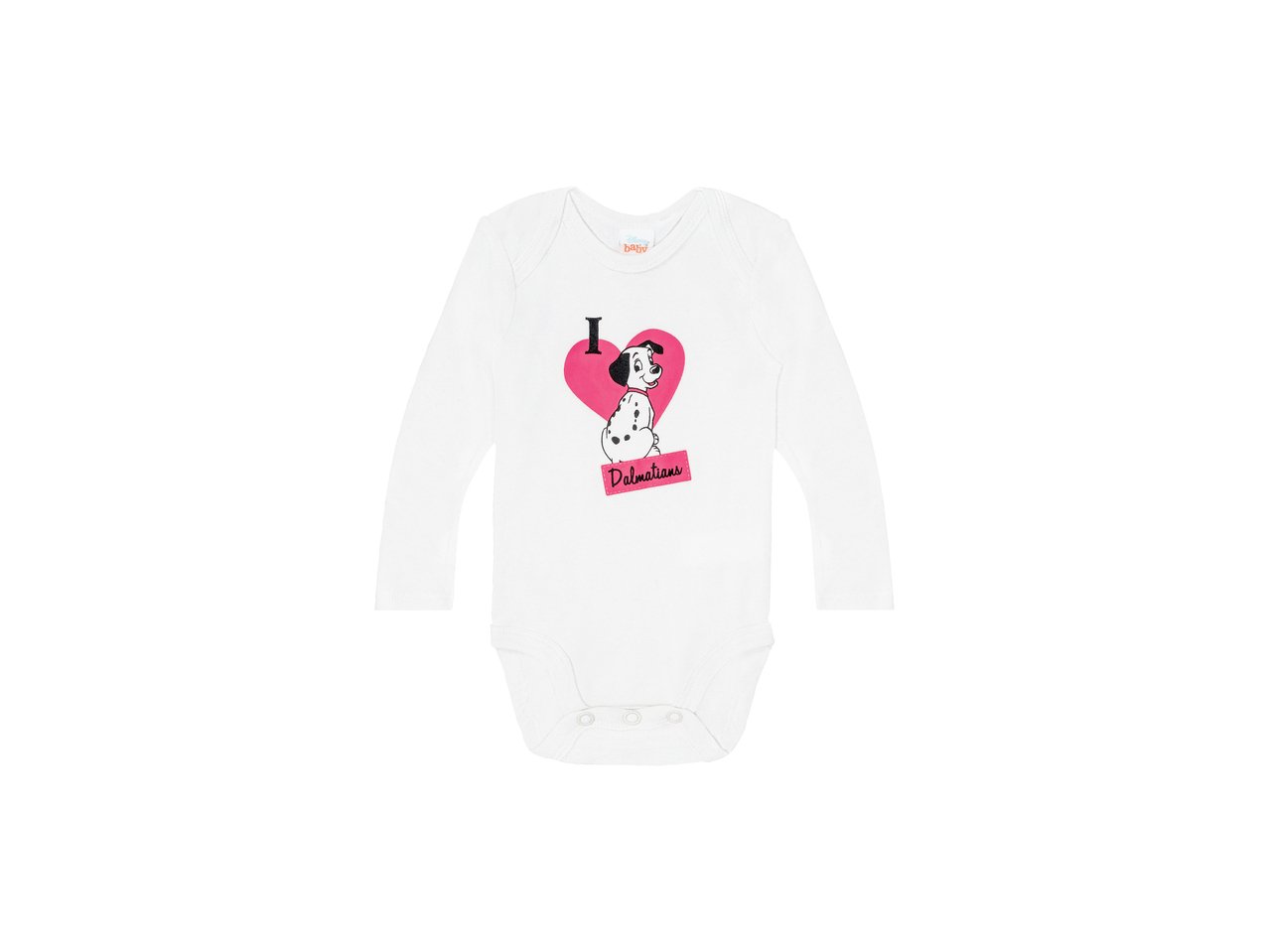 Body a manica lunga da neonata "Winnie the Pooh, Bambi, La carica dei 101"