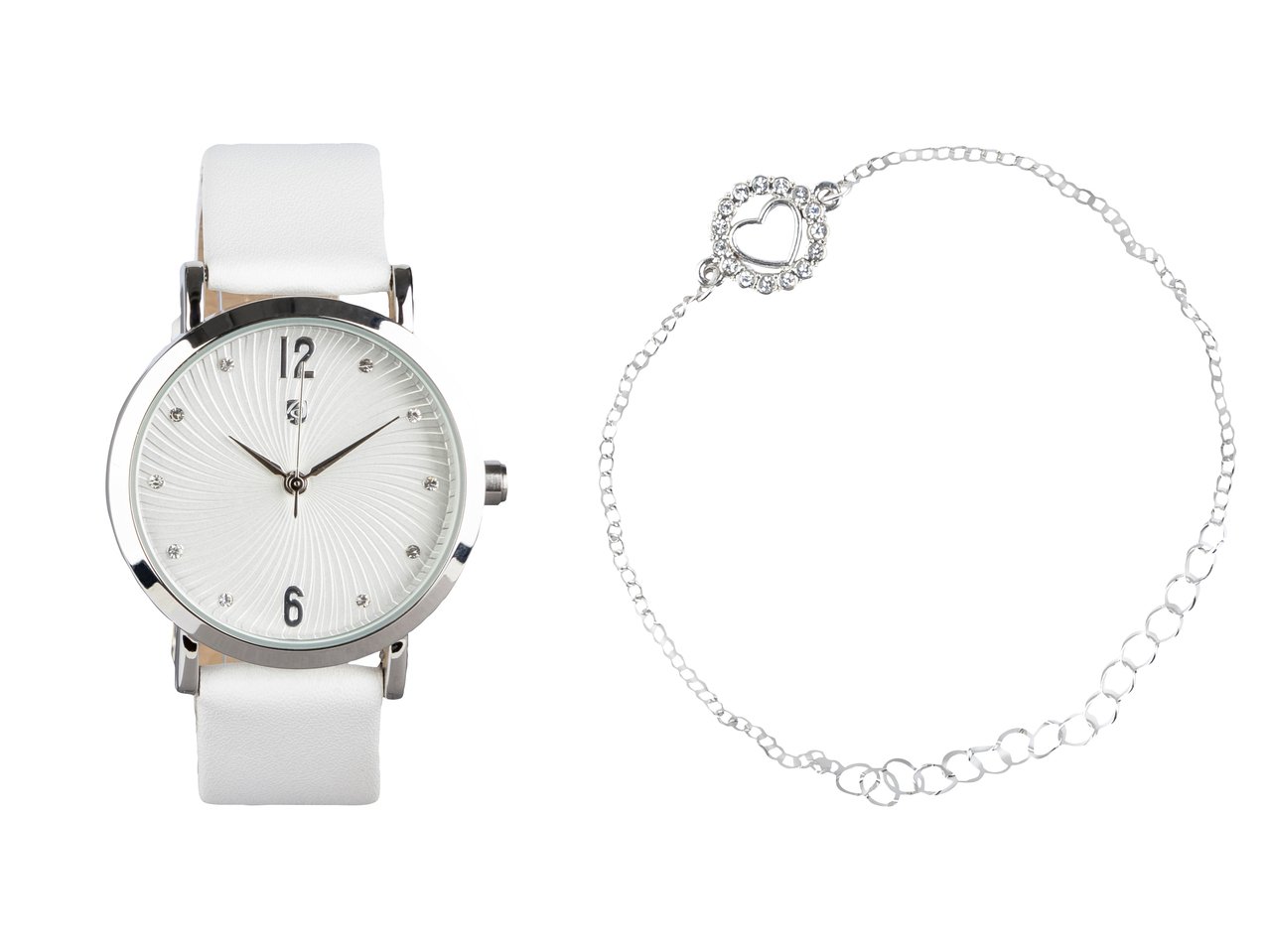 Set orologio e braccialetto da donna