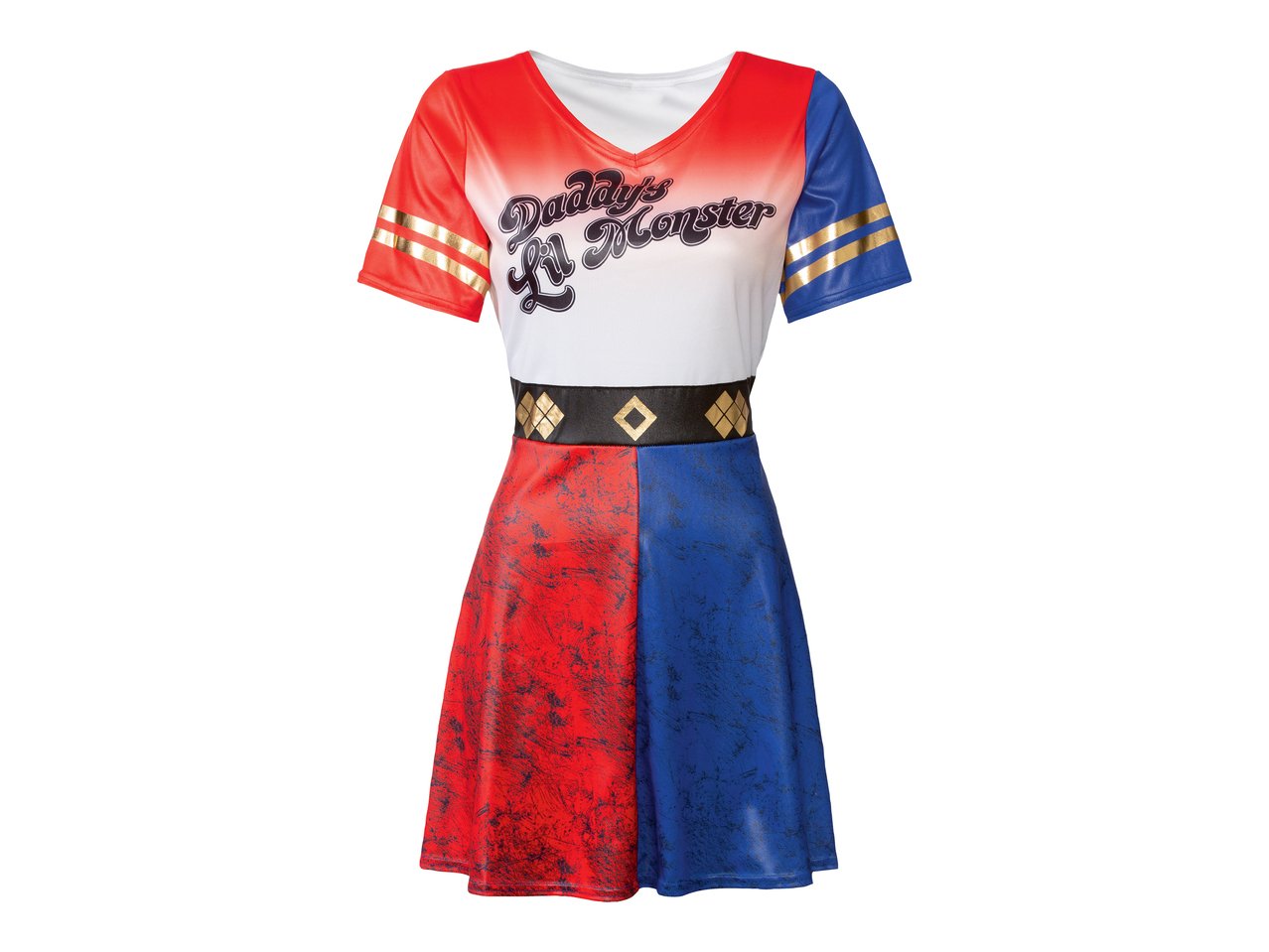 Costume di carnevale da donna "Capitan Marvel, Batwoman, Harley Quinn"