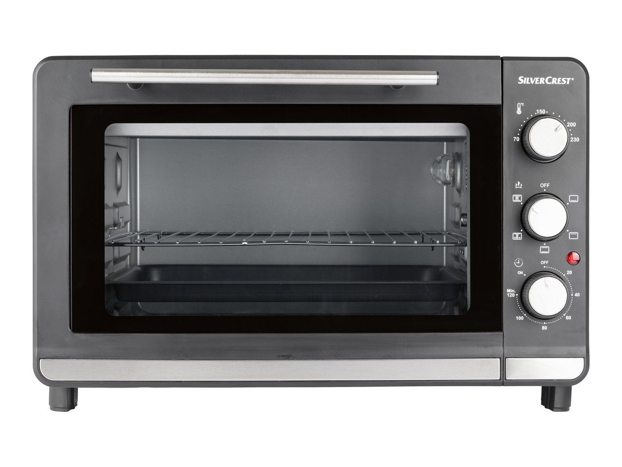 Forno elettrico con spiedo girevole