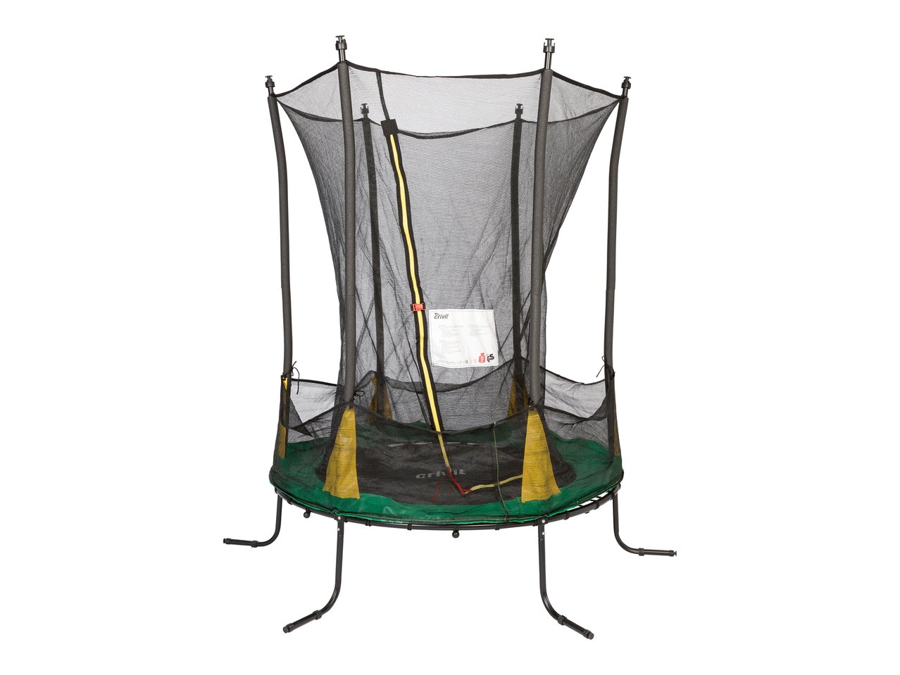 Trampolino con rete di sicurezza per bambini