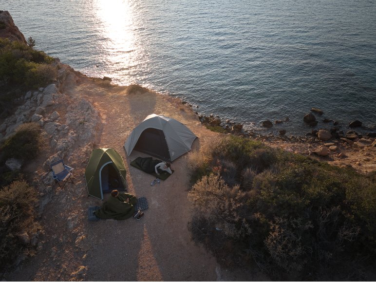 Tenda da campeggio 4 posti