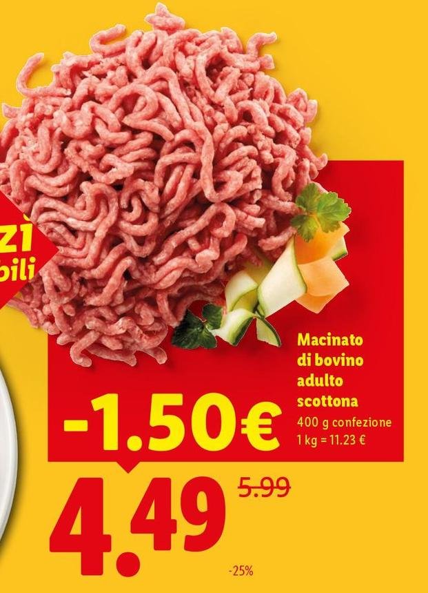 Macinato Di Bovino Adulto Scottona