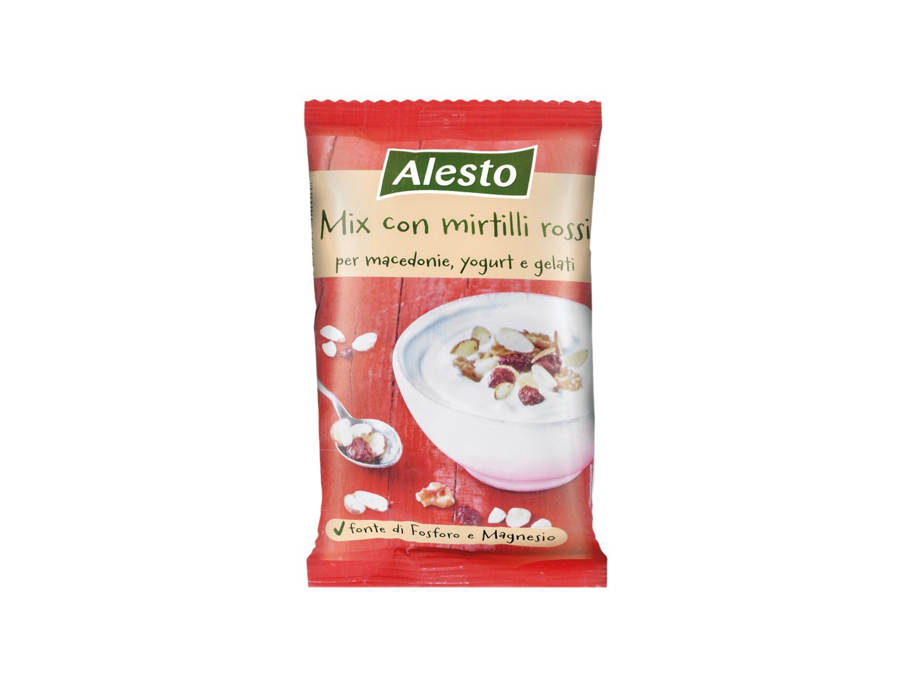 Mix con mirtilli rossi