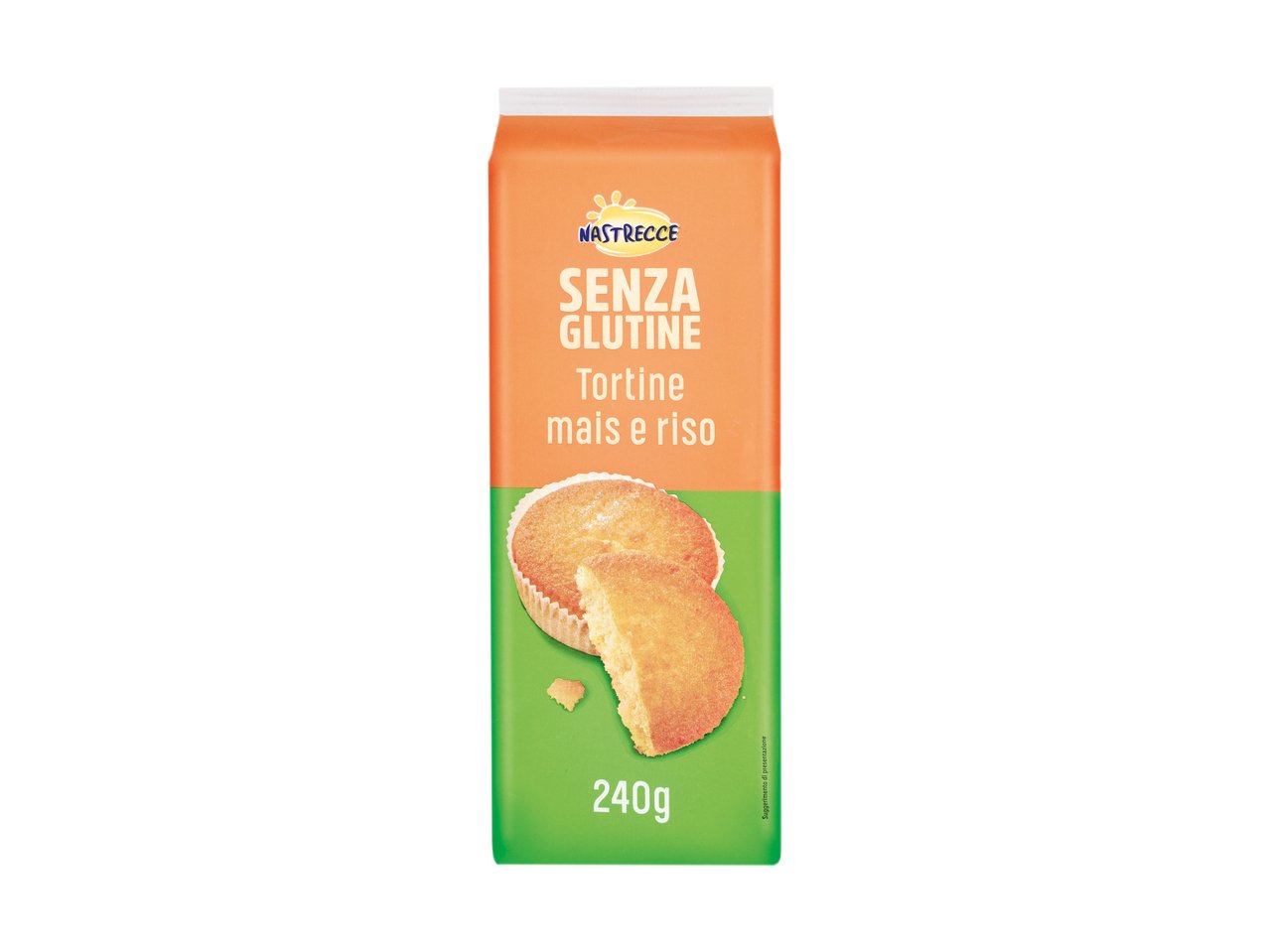 Tortine di mais e riso senza glutine