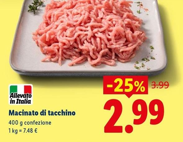 Macinato Di Tacchino