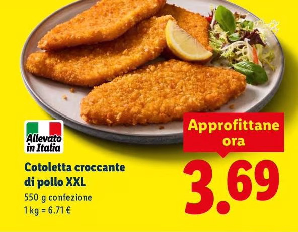 Cotoletta Croccante Di Pollo XXL