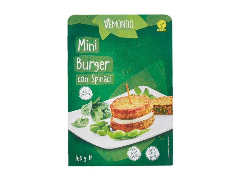 Burger vegetali