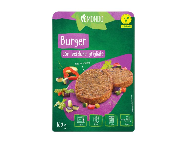 Burger vegetali