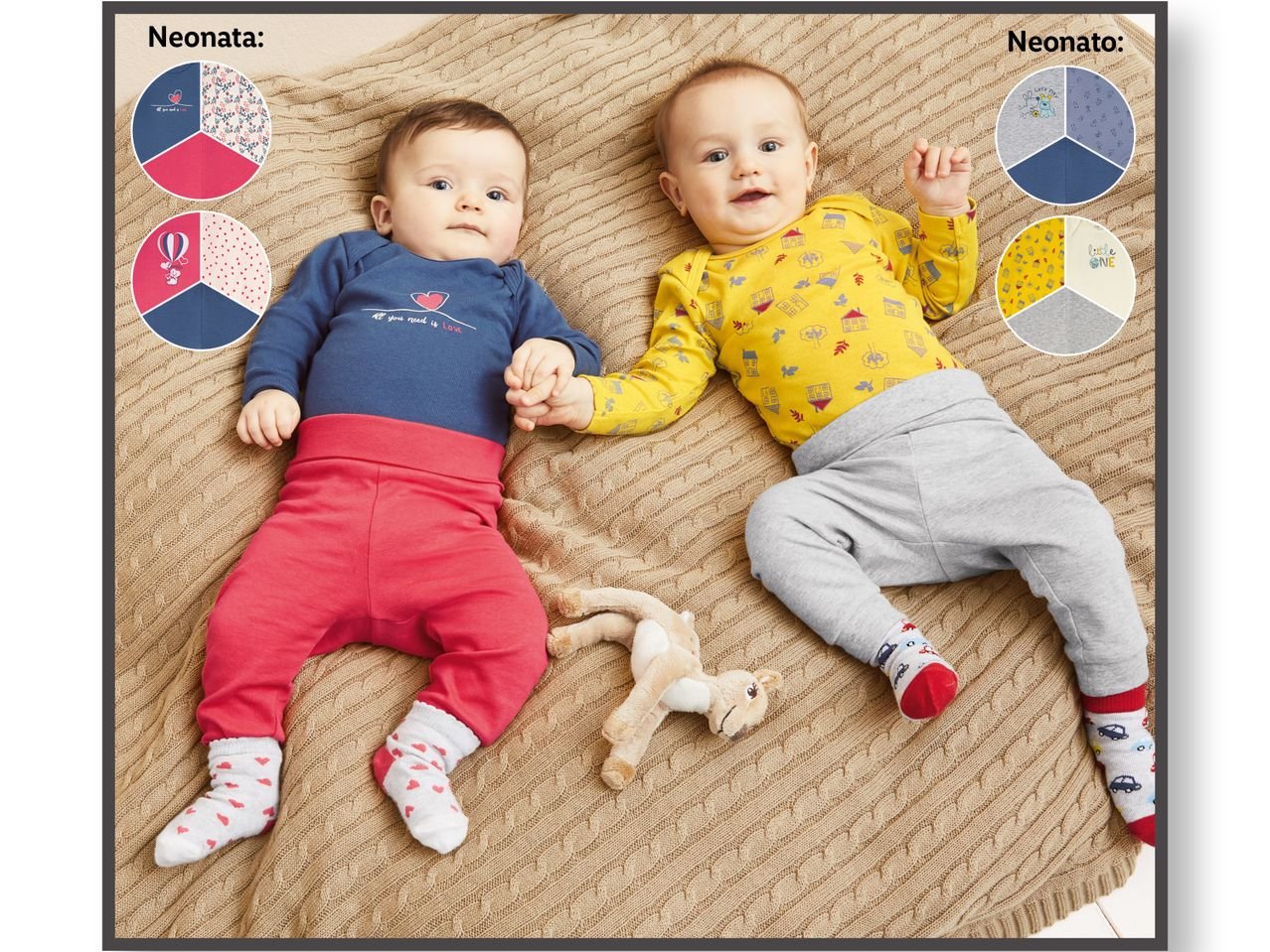 Coordinato per neonata