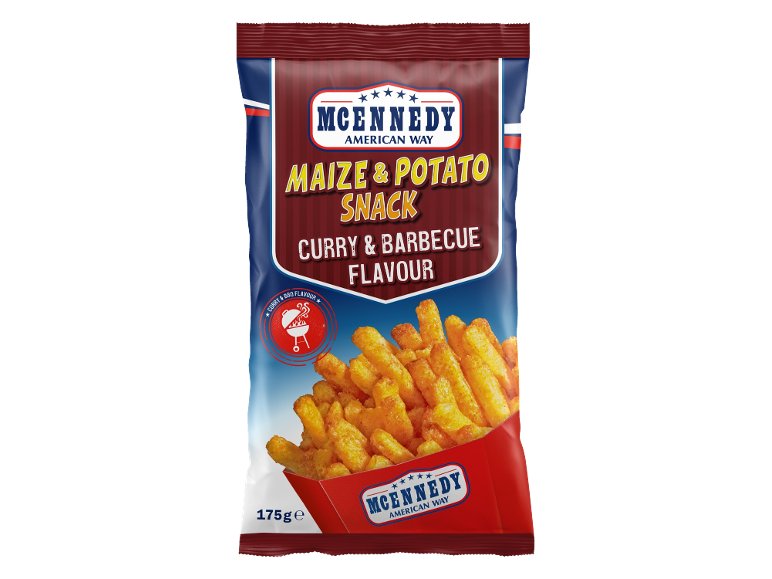 Snack di mais e patate