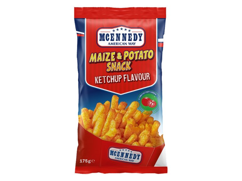 Snack di mais e patate