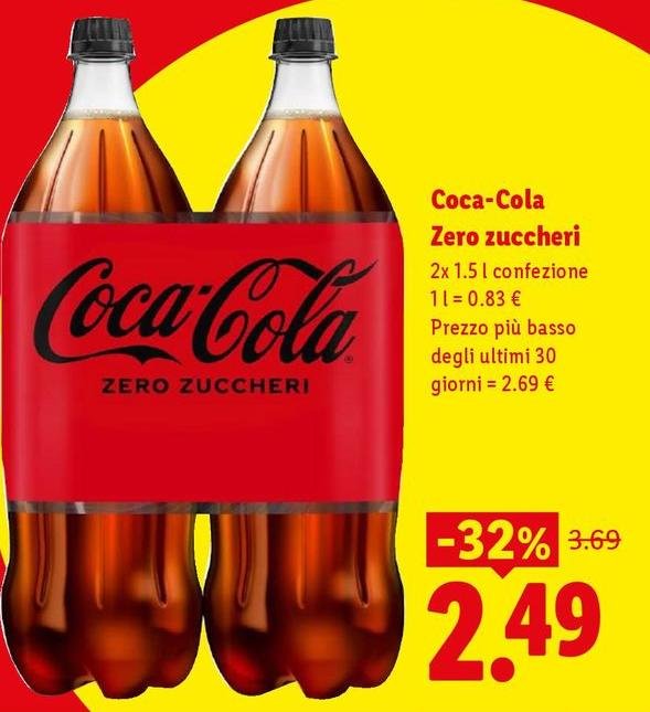Coca Cola - Zero Zuccheri