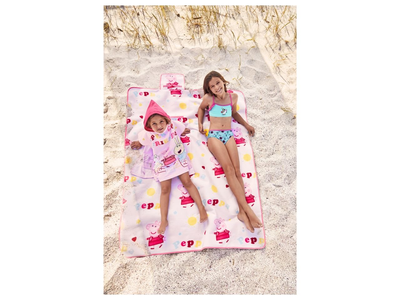 Coperta per pic-nic "Paw Patrol, Peppa Pig, Jurassic World"