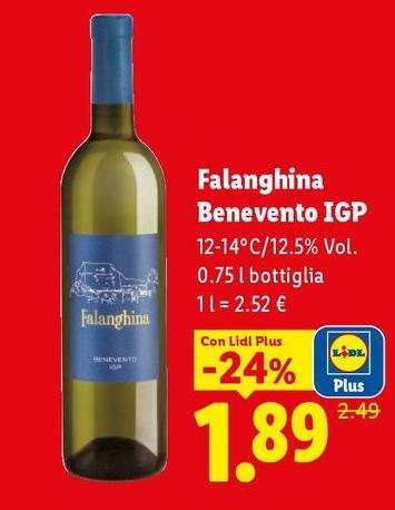 Falanghina Benevento IGP