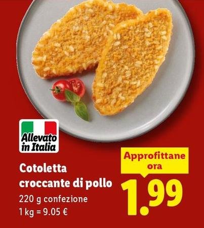 Cotoletta Croccante Di Pollo