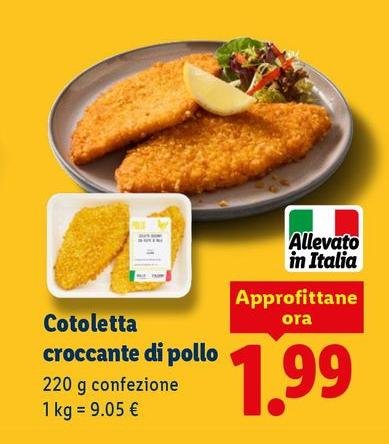 Cotoletta Croccante Di Pollo