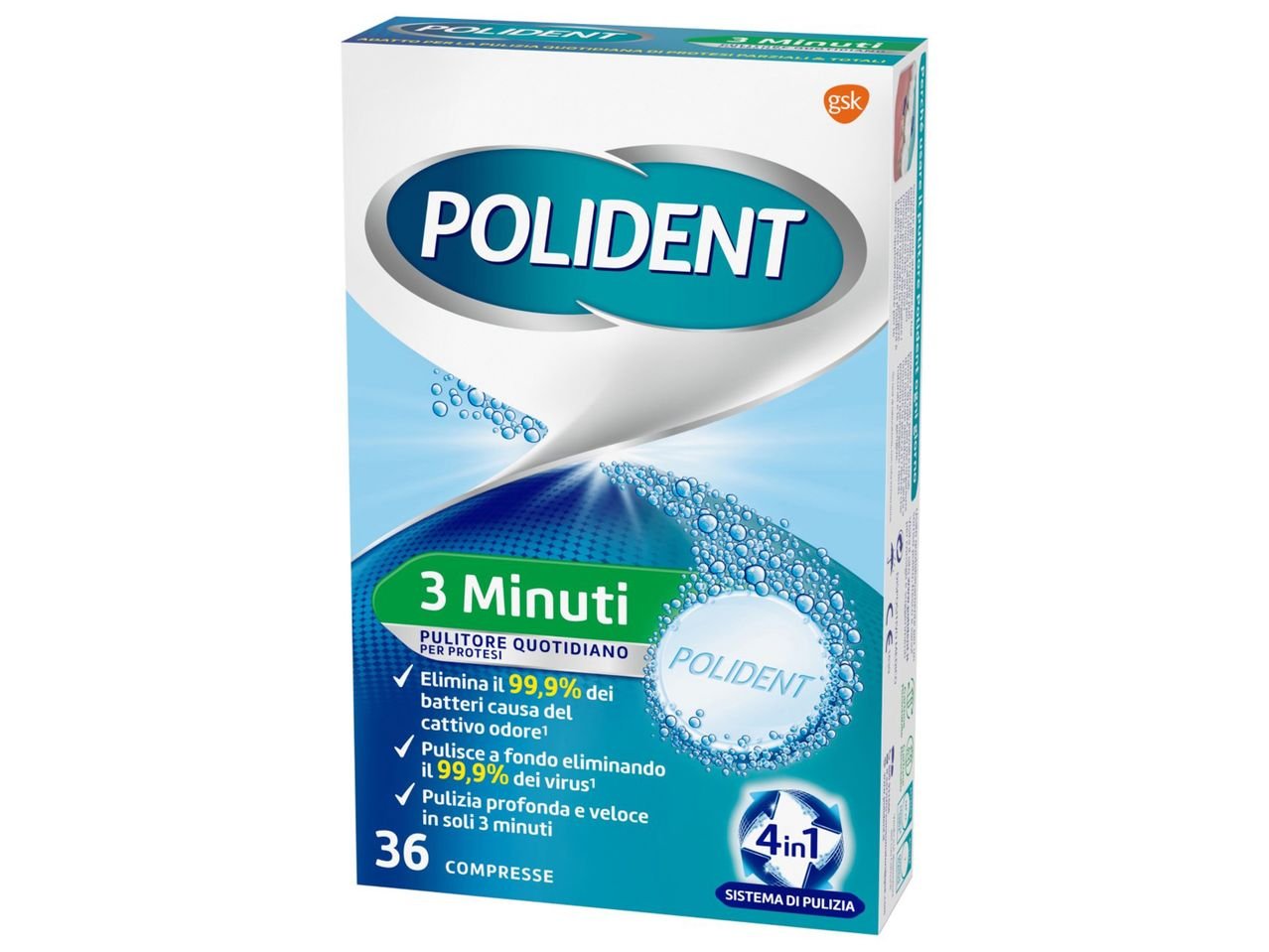 Pulitore protesi dentali